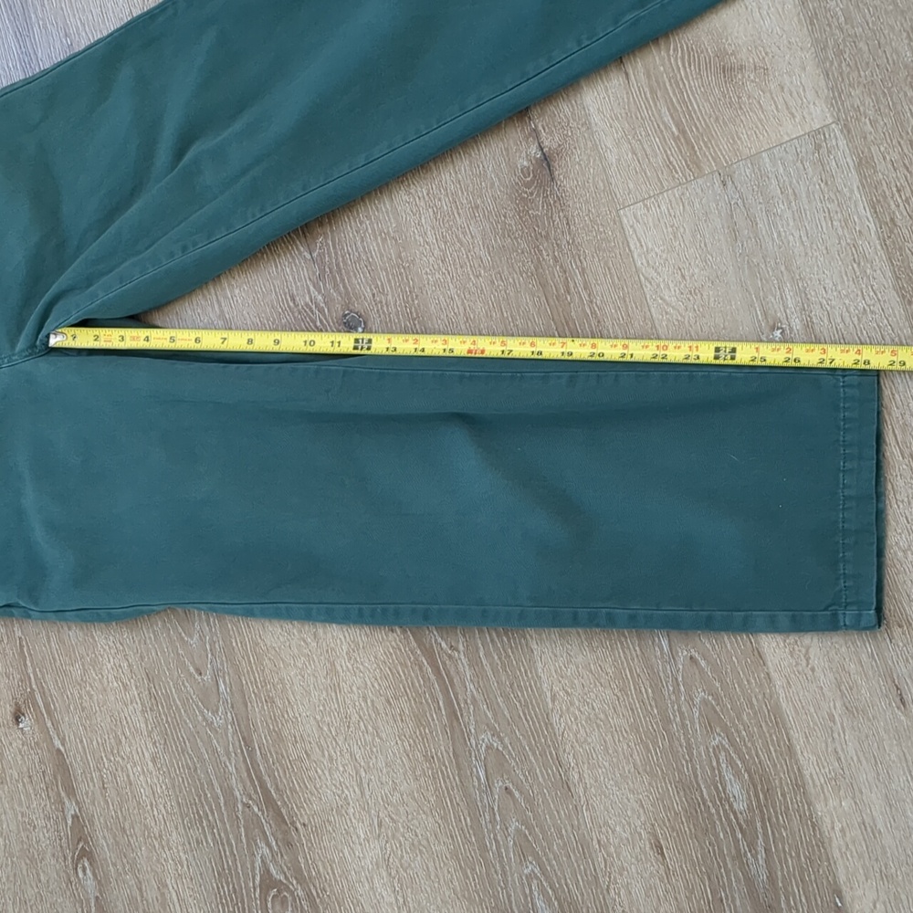 Aritzia Sunday Best Jaden Forest Green High Waisted Utility Chinos - Picture 8 of 9